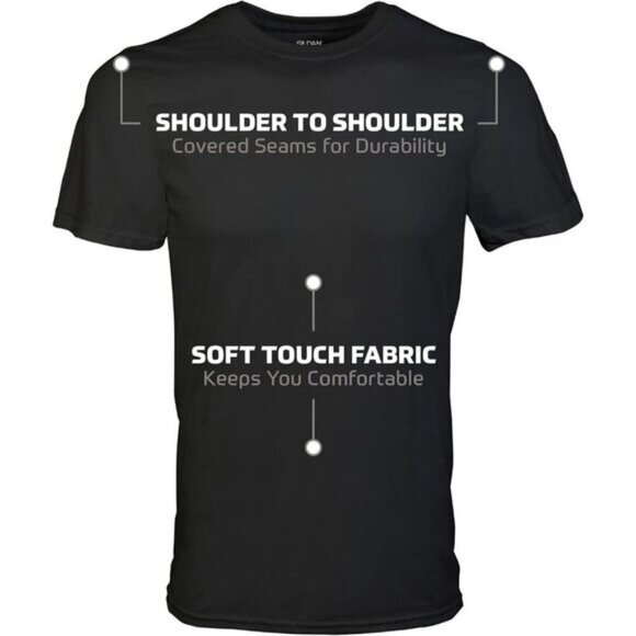 Gildan Men's Crew T-Shirts, Multipack Of Different Color - Picture 2 of 6